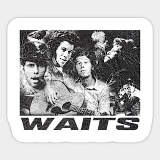 Dark Spooky Style | Tom Waits Sticker